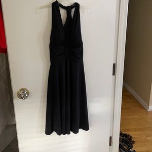 Black cocktail dress